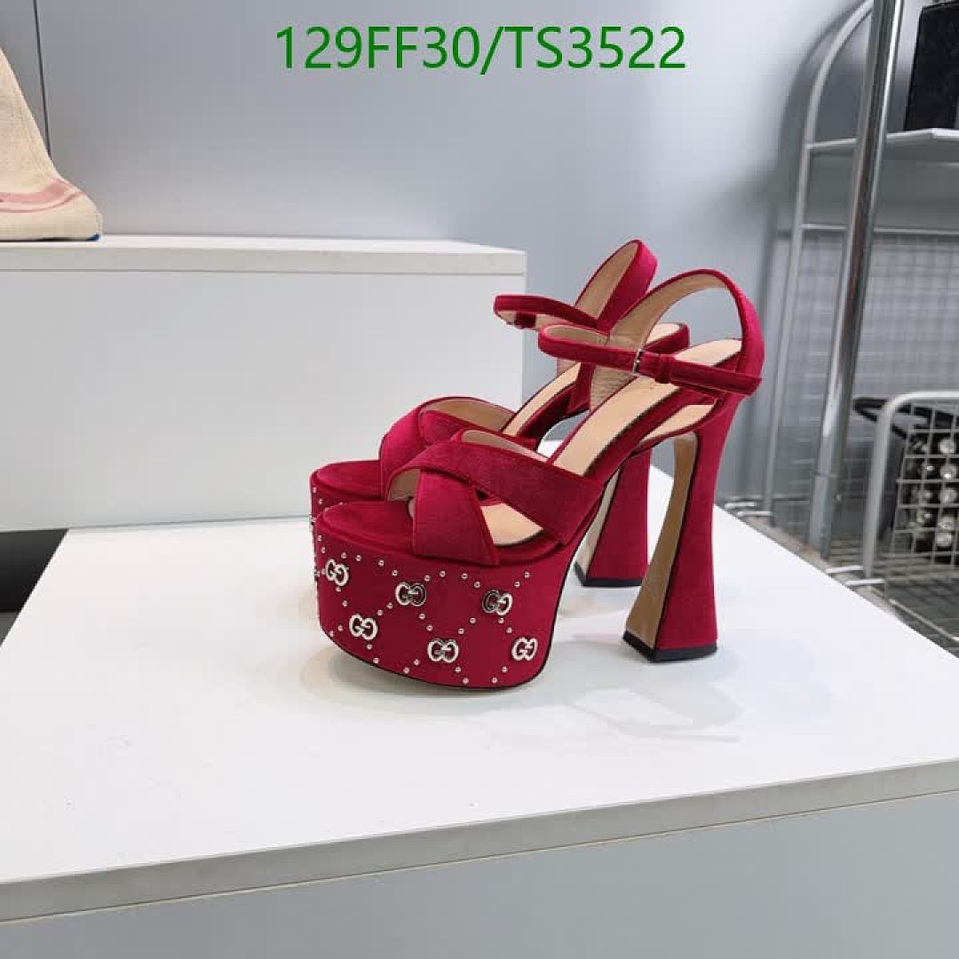 Gucci-Women Shoes Code: TS3522 $: 129USD