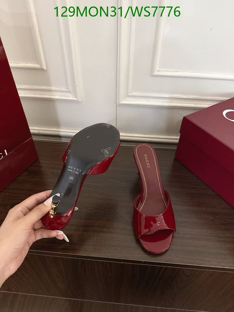 Gucci-Women Shoes Code: WS7776 $: 129USD