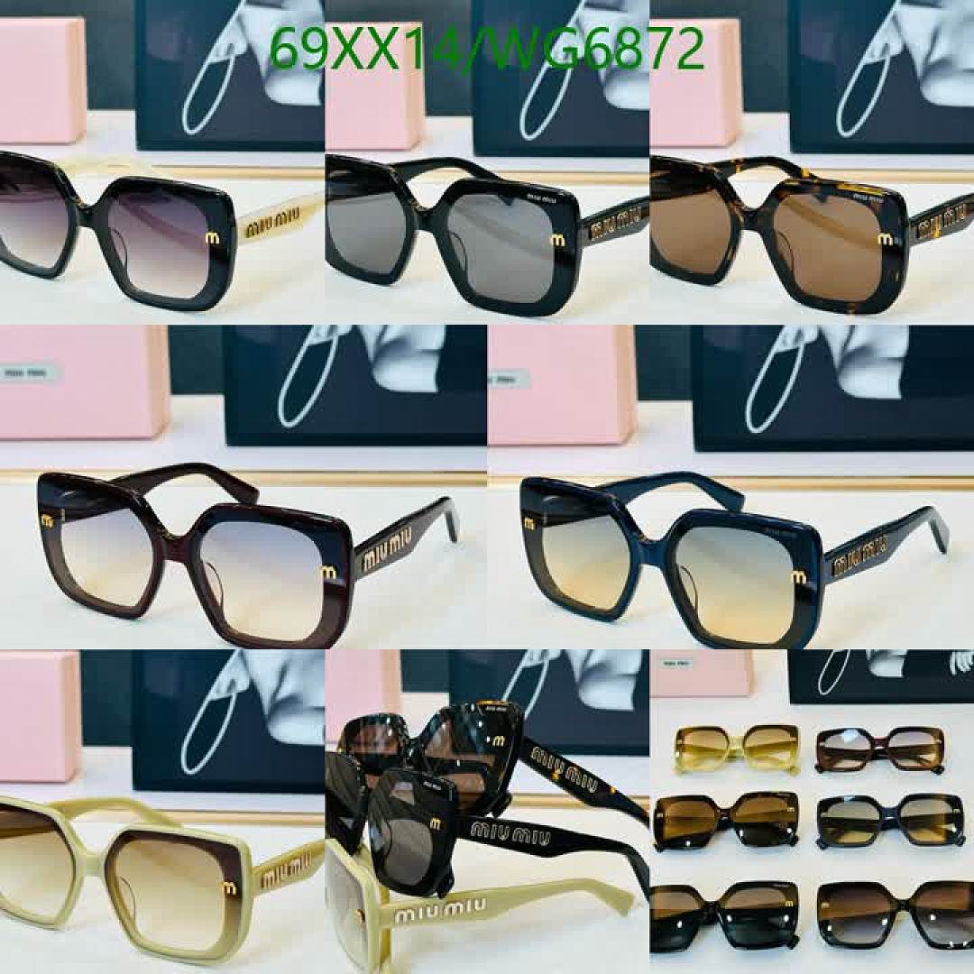 Miu Miu-Glasses Code: WG6872 $: 69USD