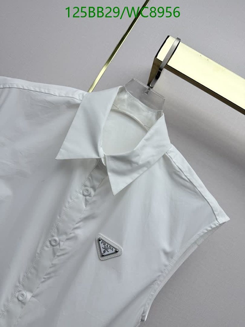 Prada-Clothing Code: WC8956 $: 125USD