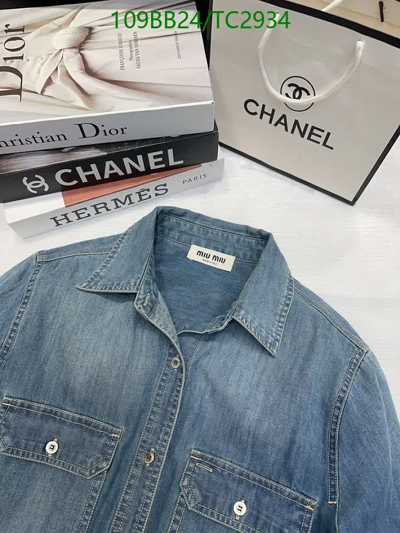 Miu Miu-Clothing Code: TC2934 $: 109USD