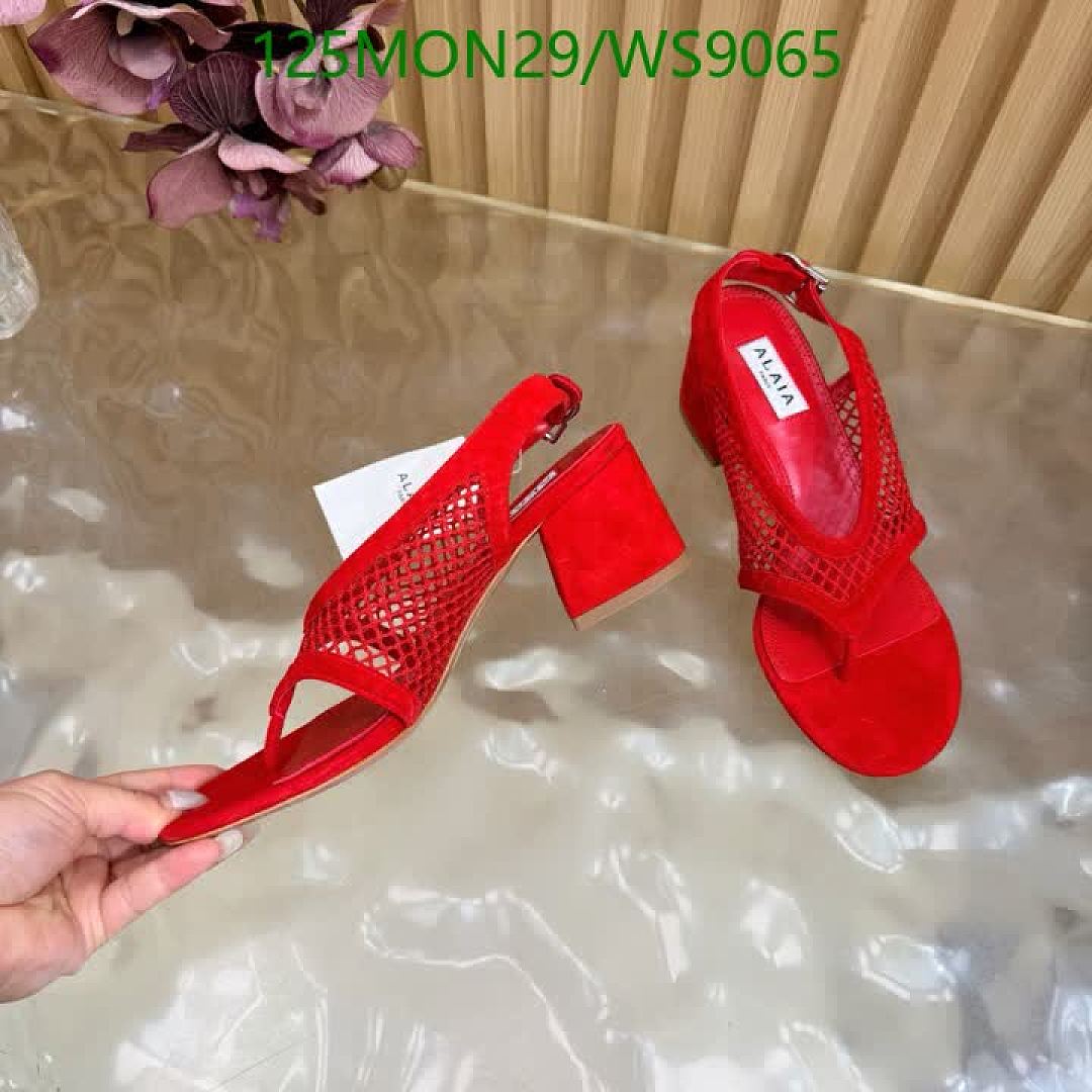 Alaia-Women Shoes Code: WS9065 $: 125USD