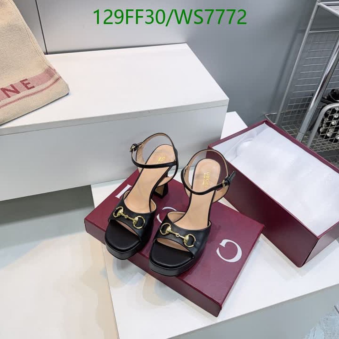 Gucci-Women Shoes Code: WS7772 $: 129USD