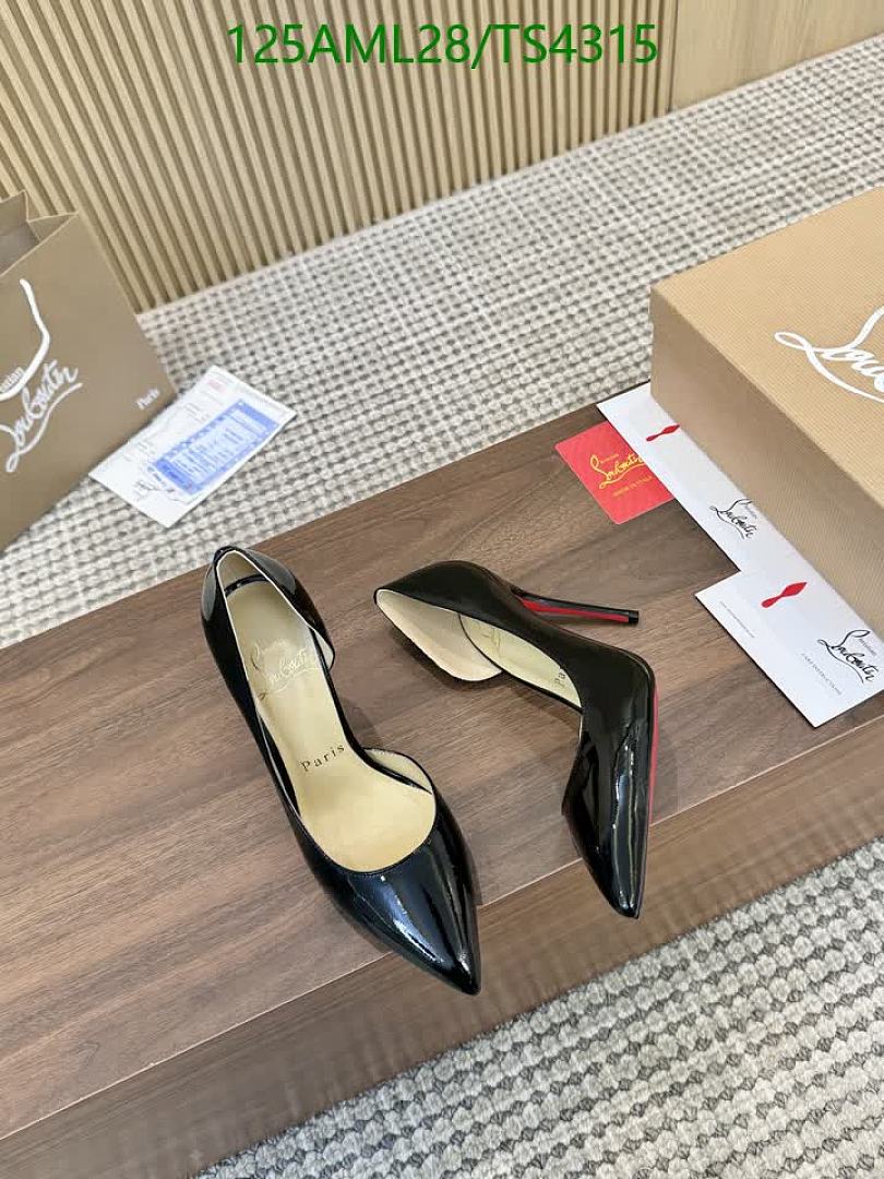 Christian Louboutin-Women Shoes Code: TS4315 $: 125USD