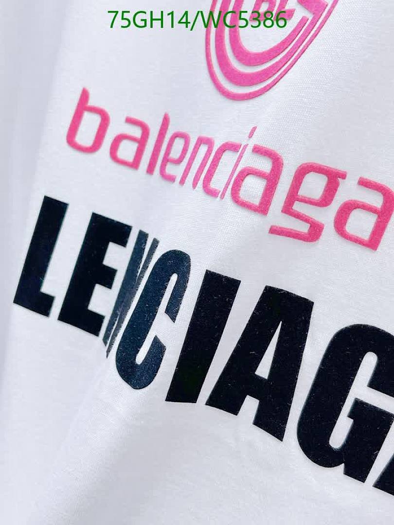 Balenciaga-Clothing Code: WC5386 $: 75USD