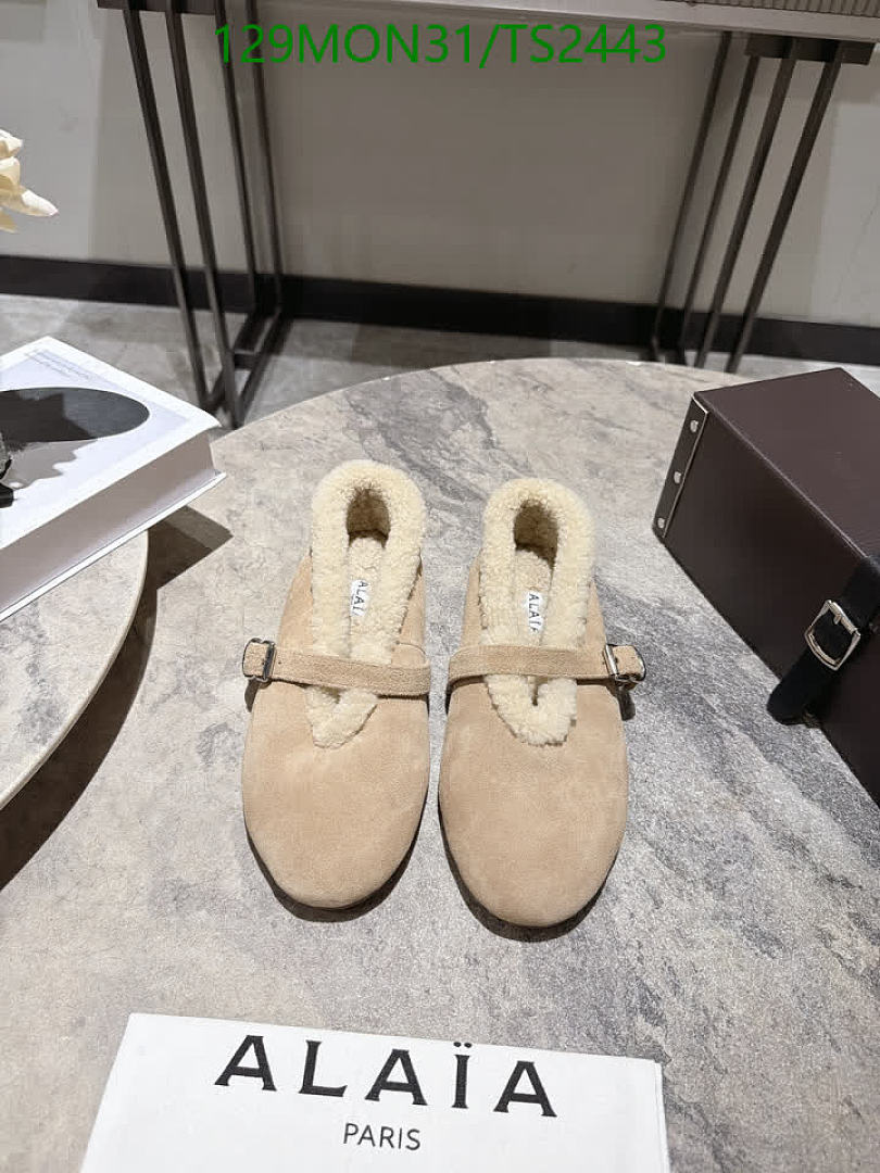 Alaia-Women Shoes Code: TS2443 $: 129USD