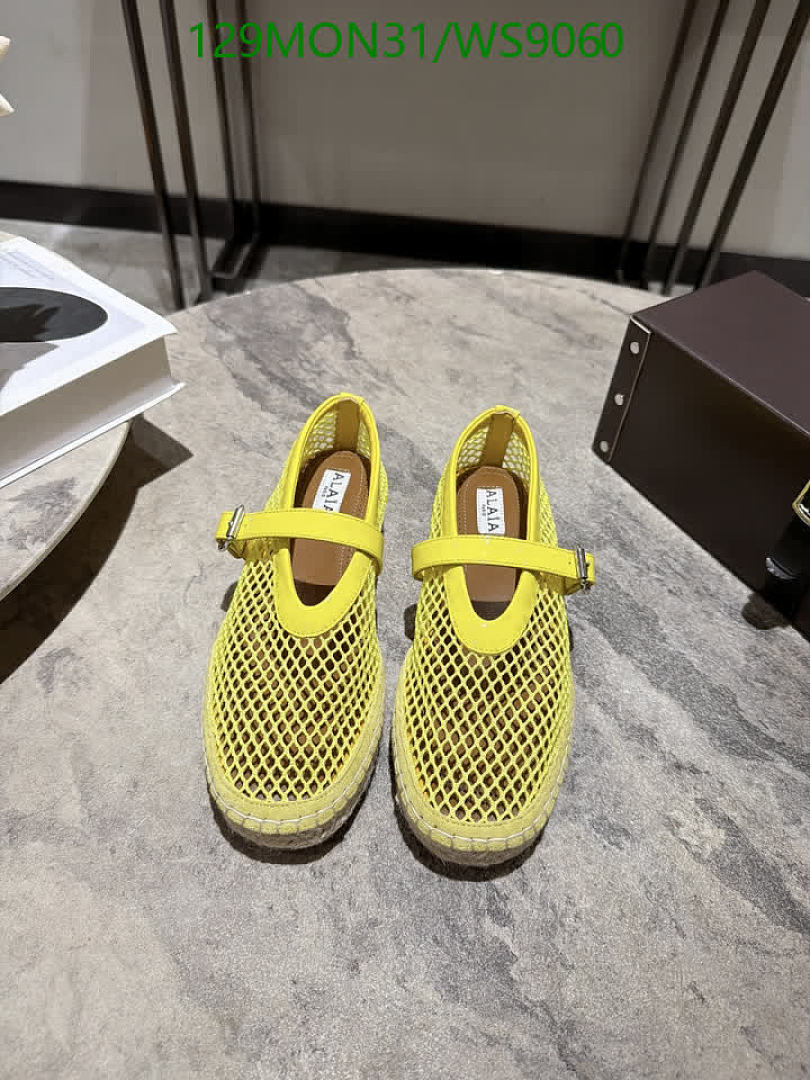 Alaia-Women Shoes Code: WS9060 $: 129USD