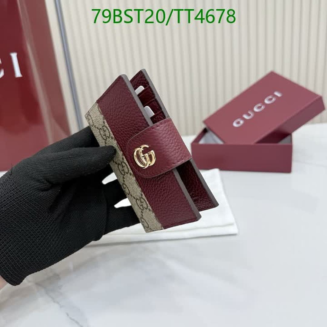 Gucci-Wallet Mirror Quality Code: TT4678 $: 79USD