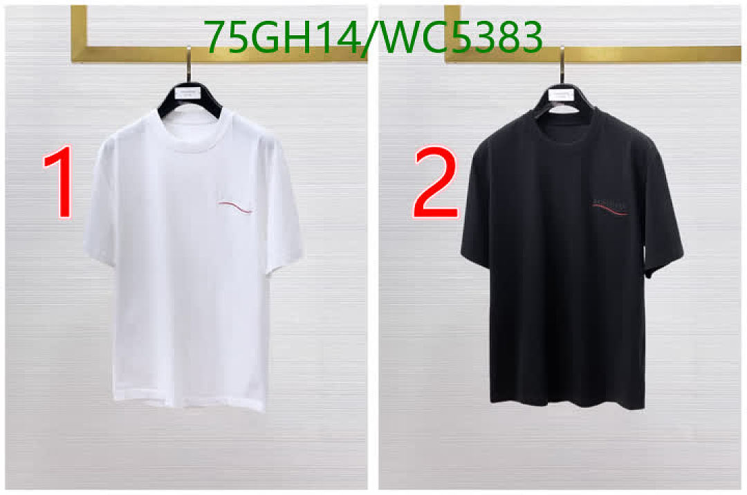 Balenciaga-Clothing Code: WC5383 $: 75USD