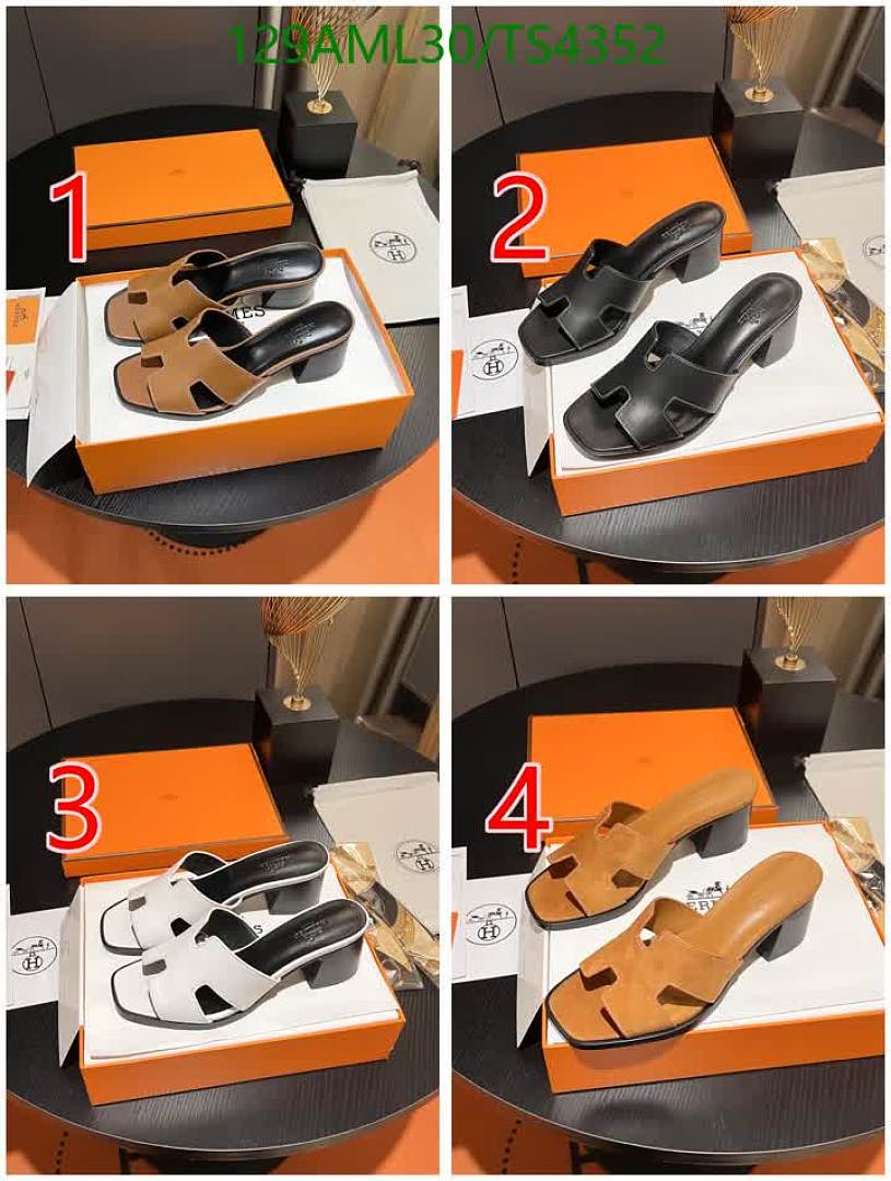 Hermes-Women Shoes Code: TS4352 $: 129USD