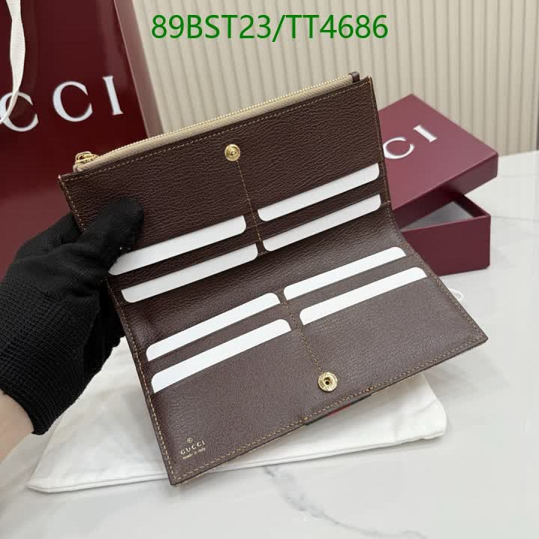 Gucci-Wallet Mirror Quality Code: TT4686 $: 89USD