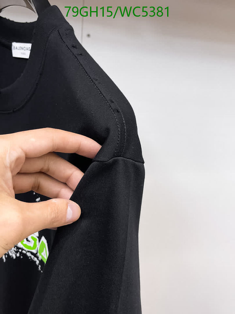 Balenciaga-Clothing Code: WC5381 $: 79USD