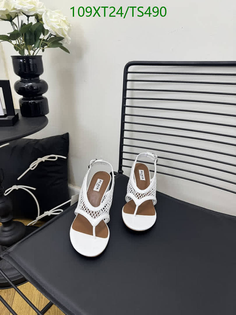 Alaia-Women Shoes Code: TS490 $: 109USD