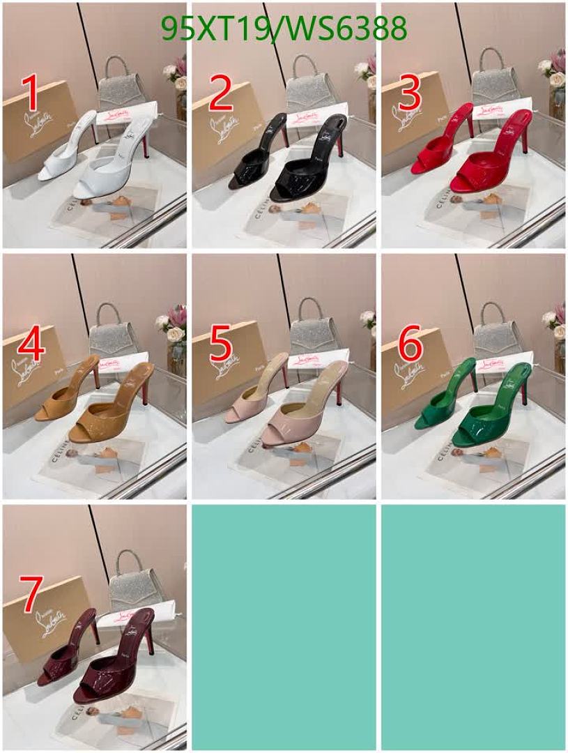 Christian Louboutin-Women Shoes Code: WS6388 $: 95USD