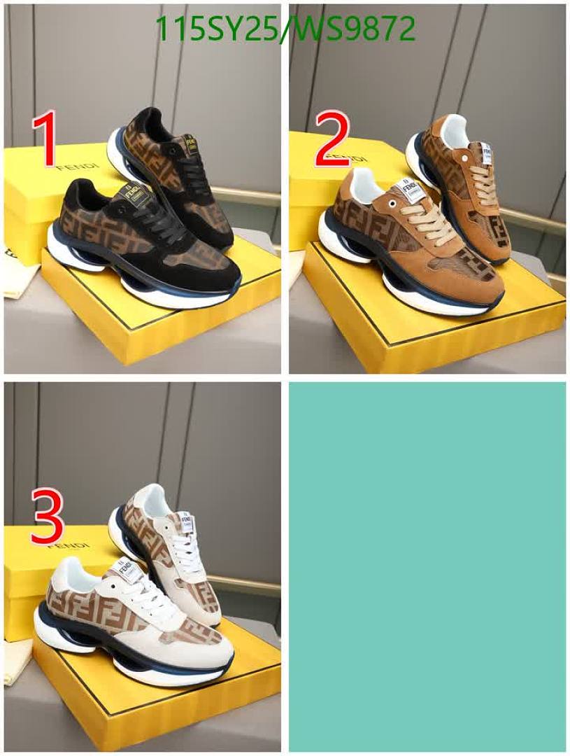 Fendi-Men shoes Code: WS9872 $: 115USD