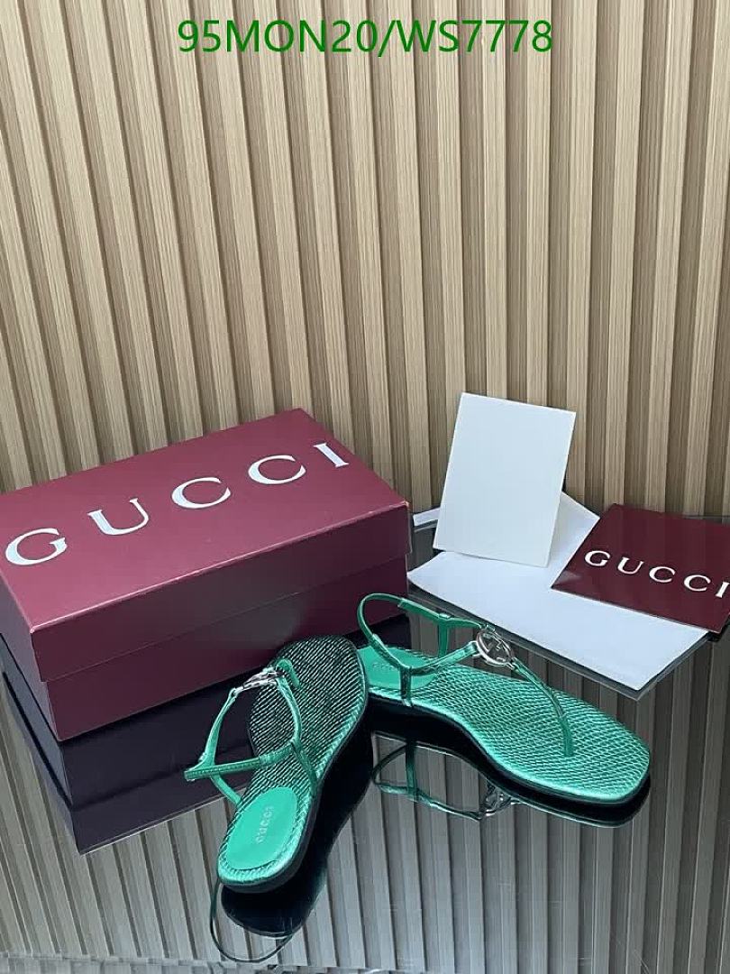 Gucci-Women Shoes Code: WS7778 $: 95USD