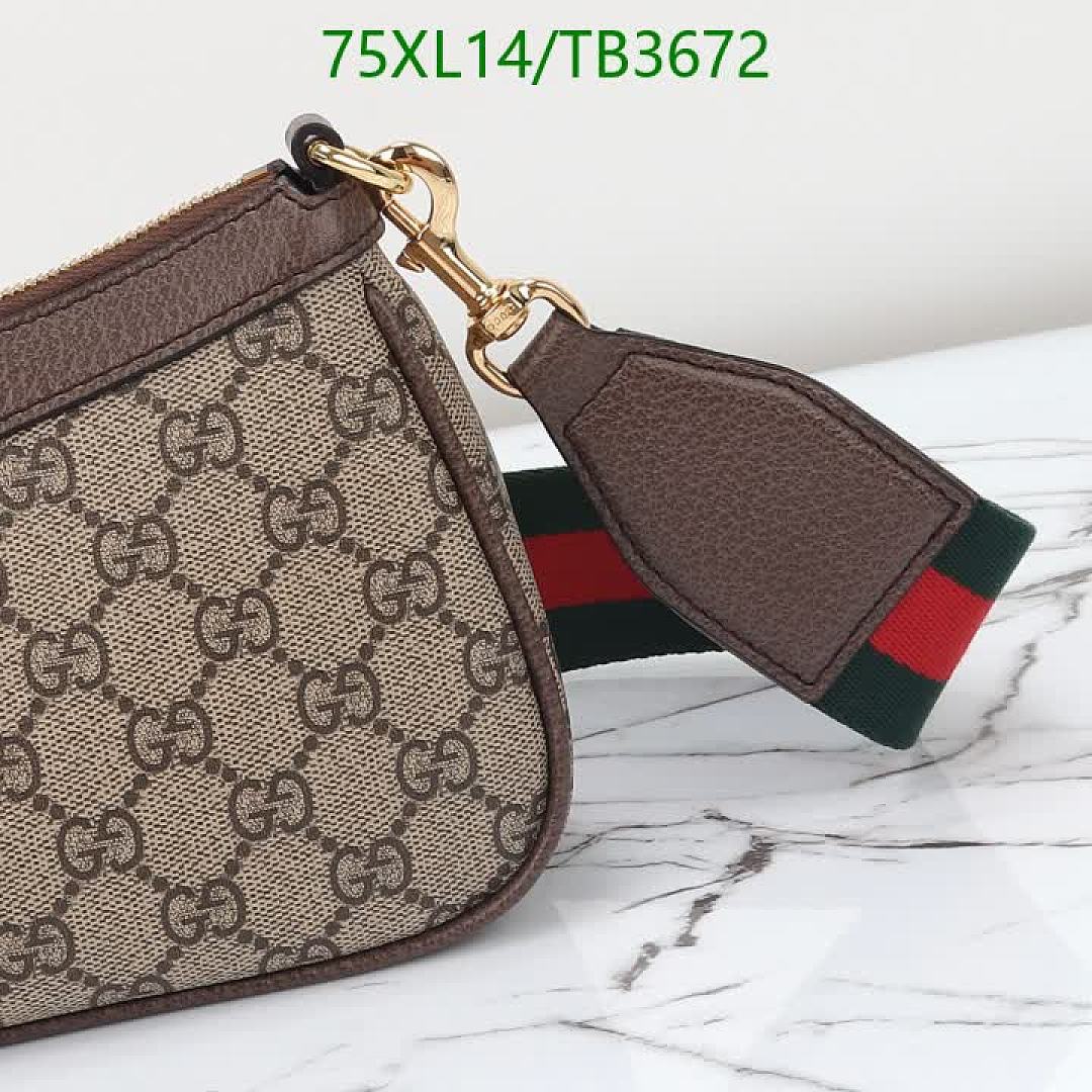 Gucci-Bag-4A Quality Code: TB3672 $: 75USD