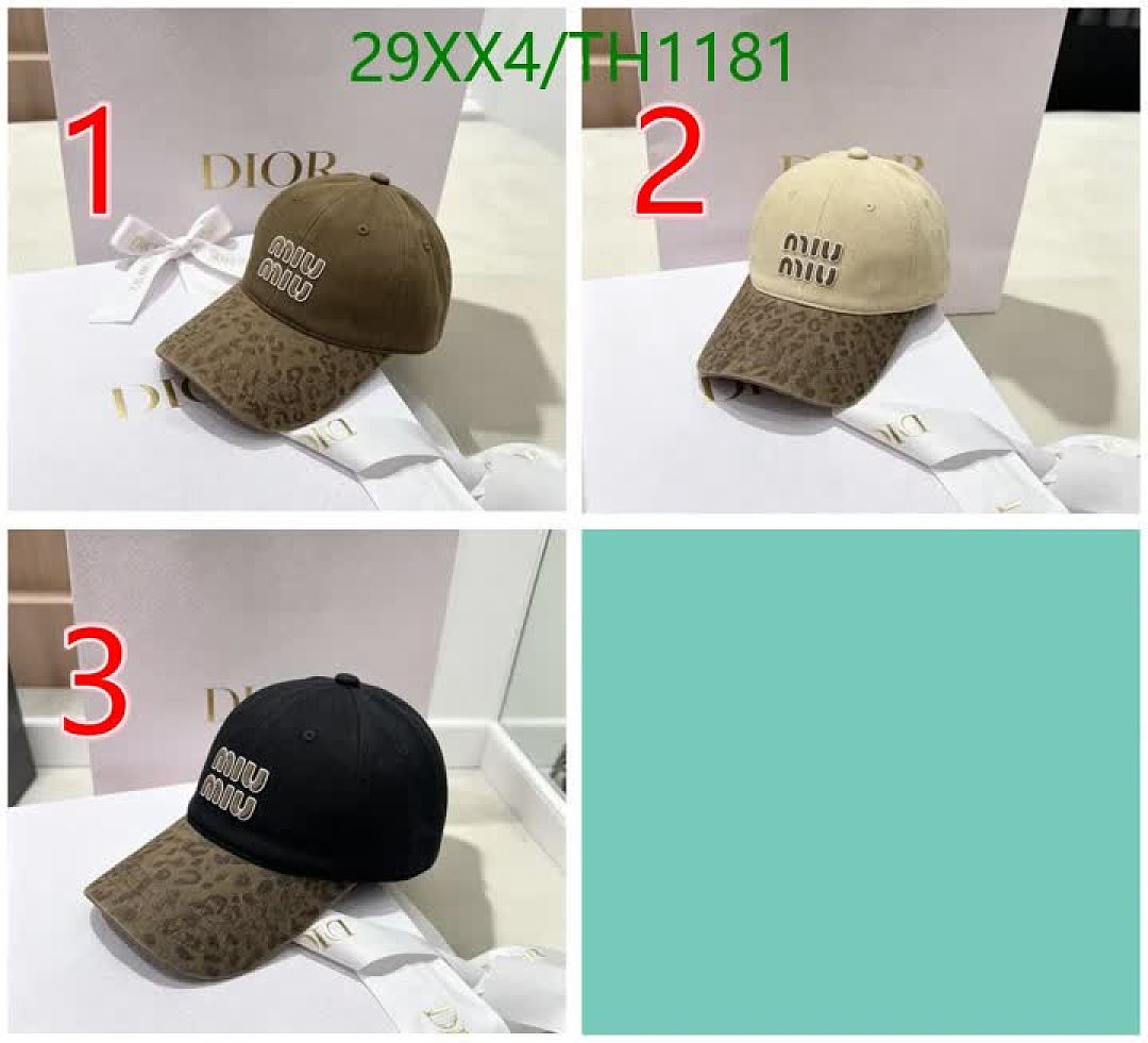 Miu Miu-Cap(Hat) Code: TH1181 $: 29USD