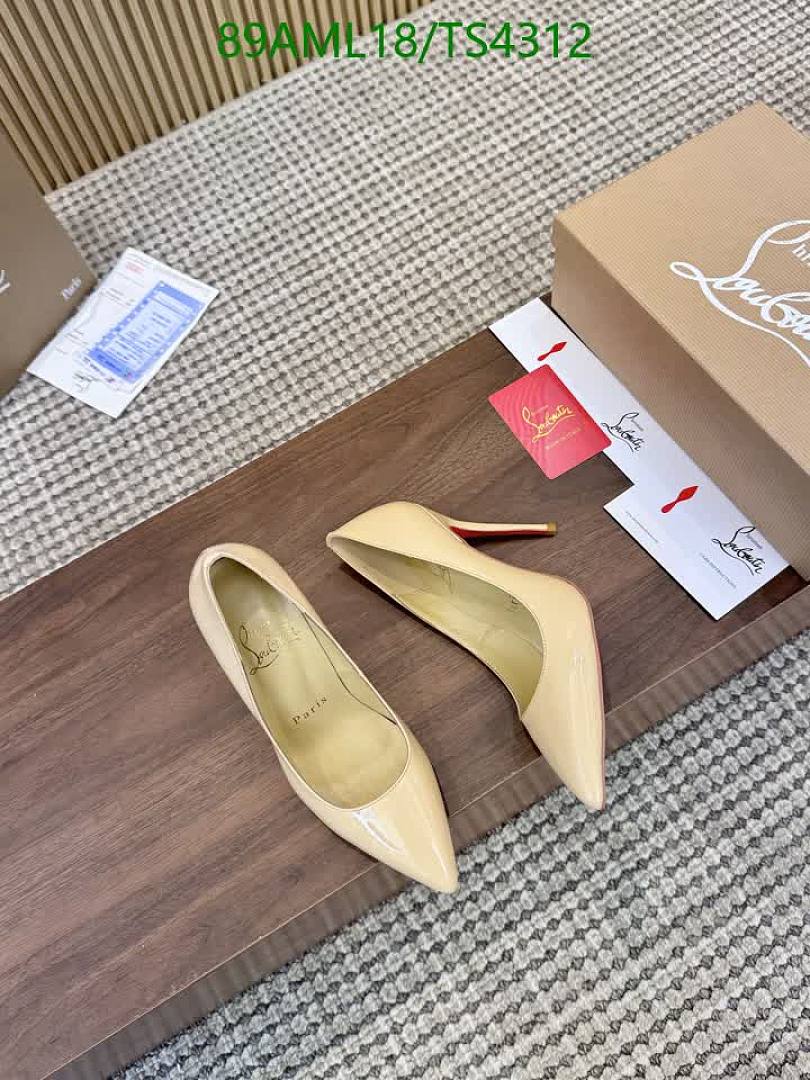 Christian Louboutin-Women Shoes Code: TS4312 $: 89USD