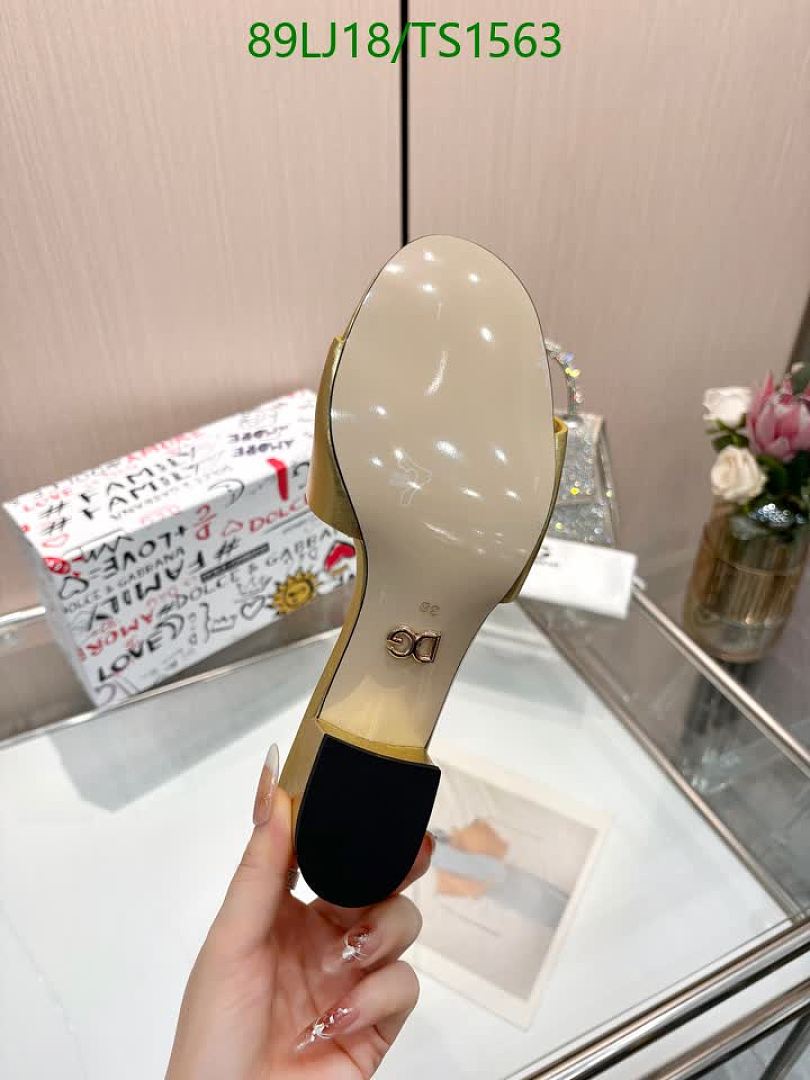 D&G-Women Shoes Code: TS1563 $: 89USD