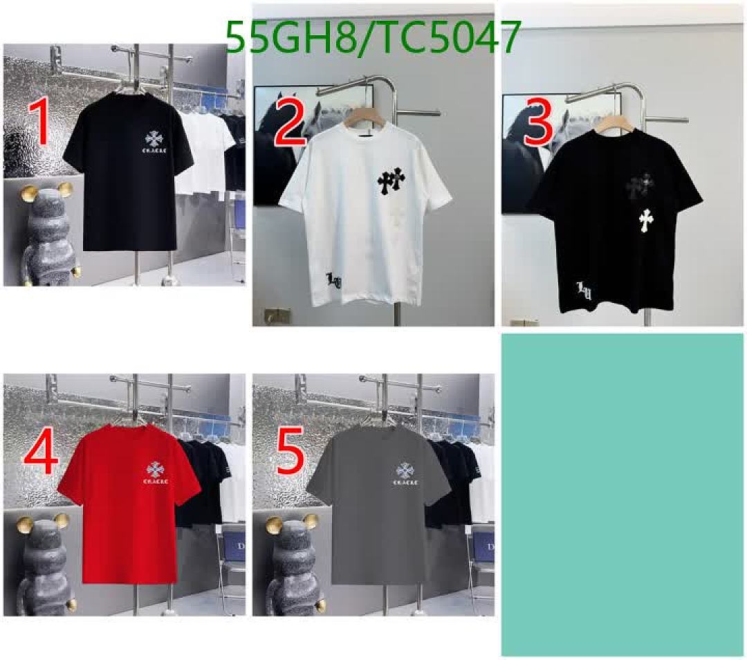 Chrome Hearts-Clothing Code: TC5047 $: 55USD