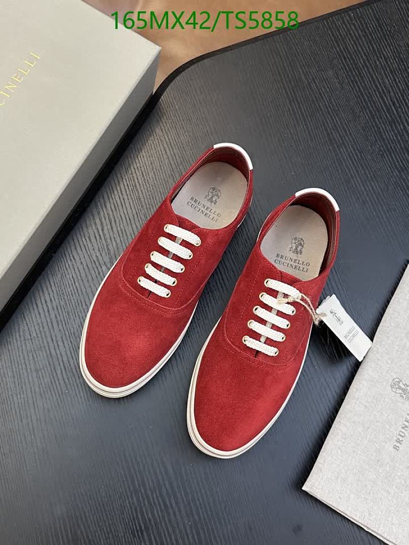 Brunello Cucinelli-Men shoes Code: TS5858 $: 165USD
