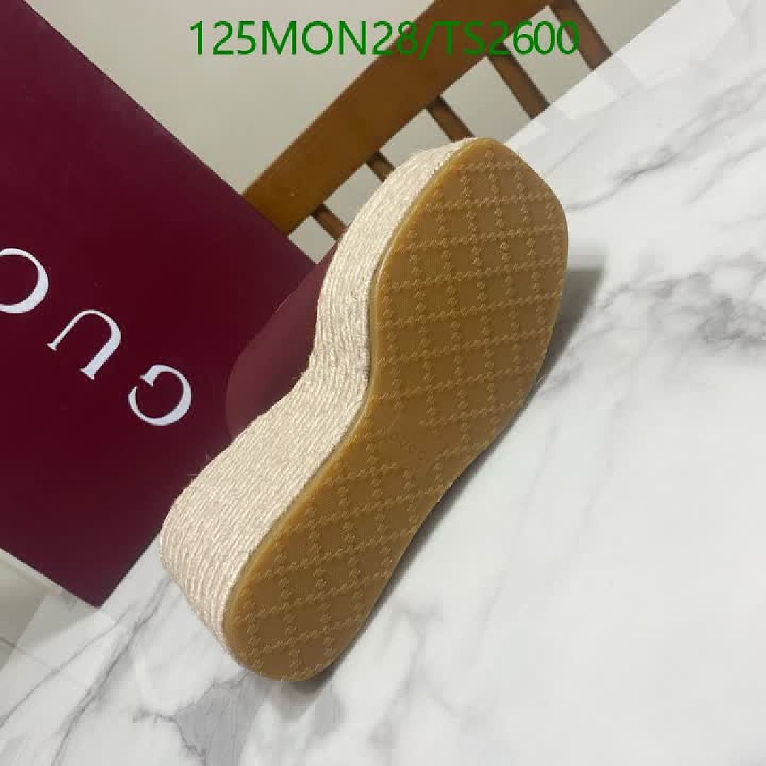 Gucci-Women Shoes Code: TS2600 $: 125USD