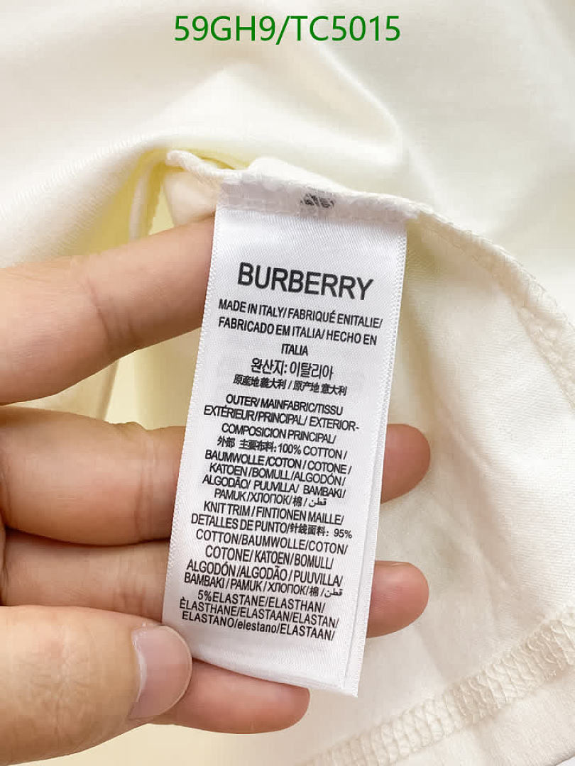 Burberry-Clothing Code: TC5015 $: 59USD