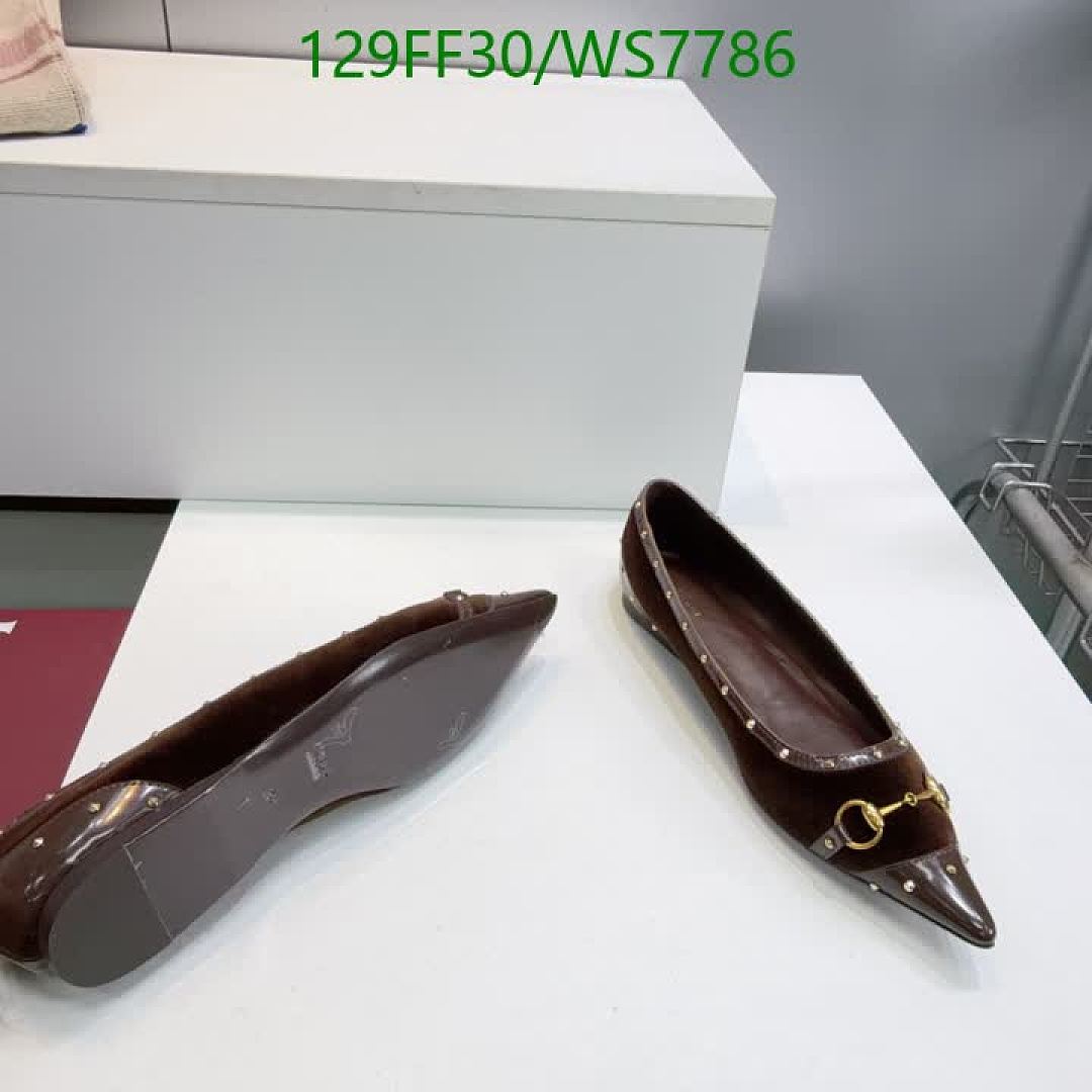 Gucci-Women Shoes Code: WS7786 $: 129USD