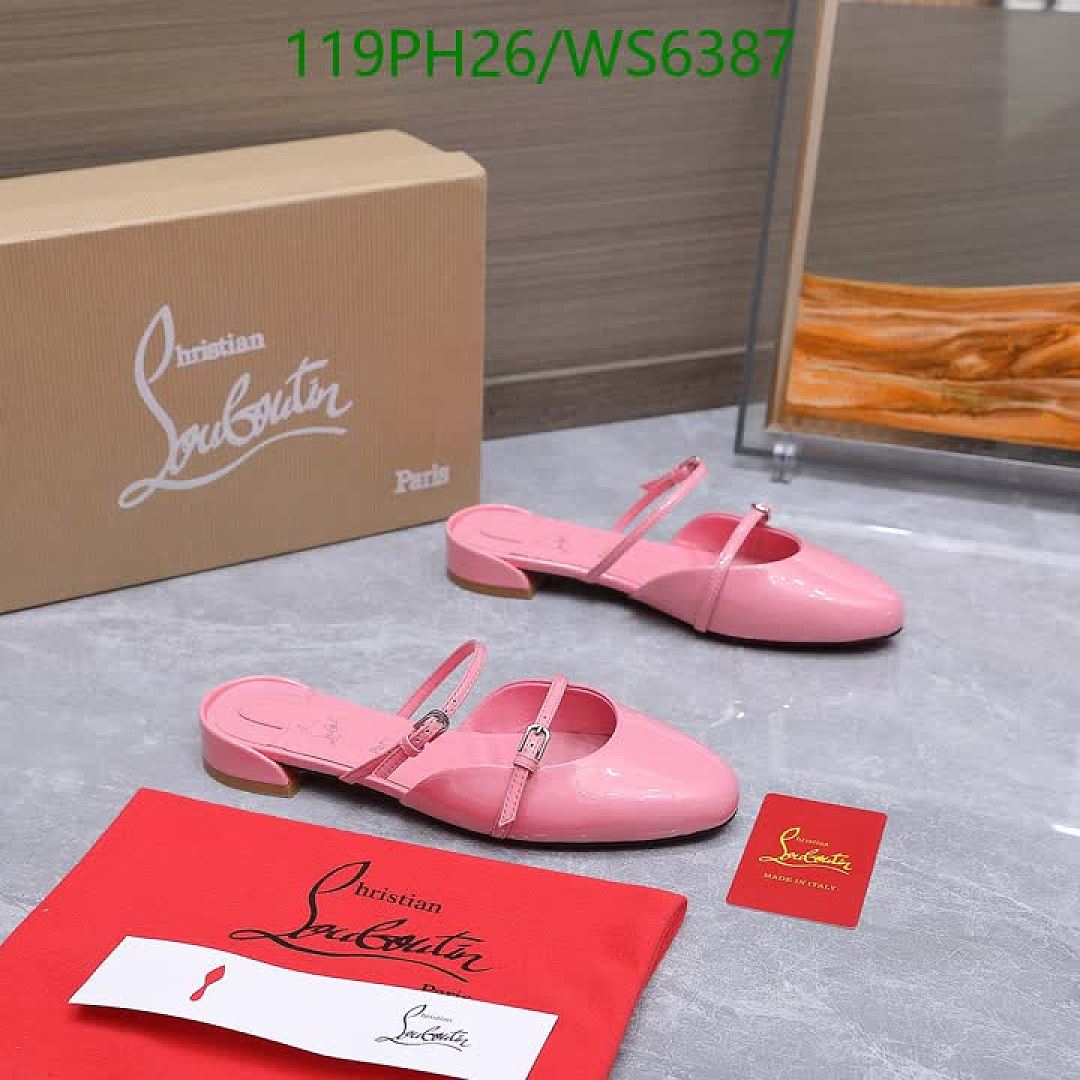 Christian Louboutin-Women Shoes Code: WS6387 $: 119USD