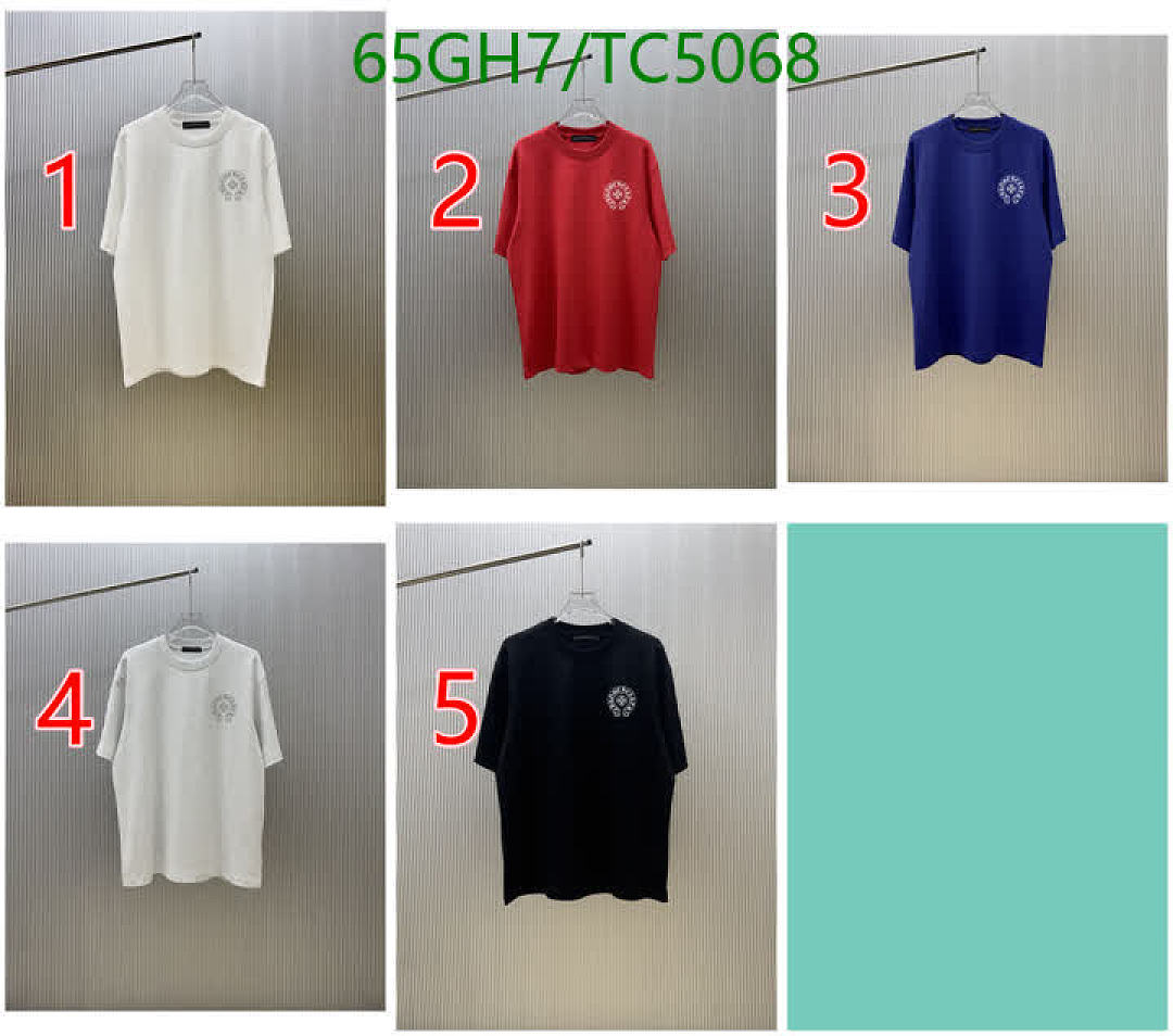 Chrome Hearts-Clothing Code: TC5068 $: 65USD