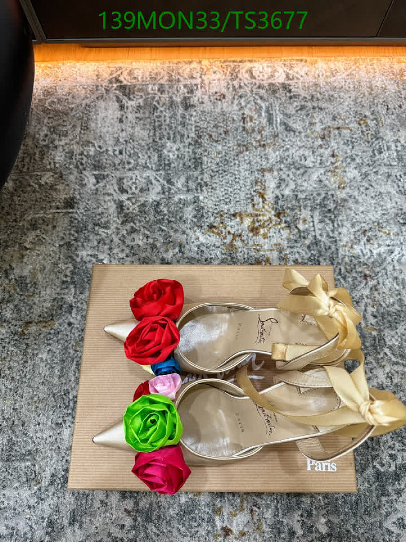 Christian Louboutin-Women Shoes Code: TS3677 $: 139USD