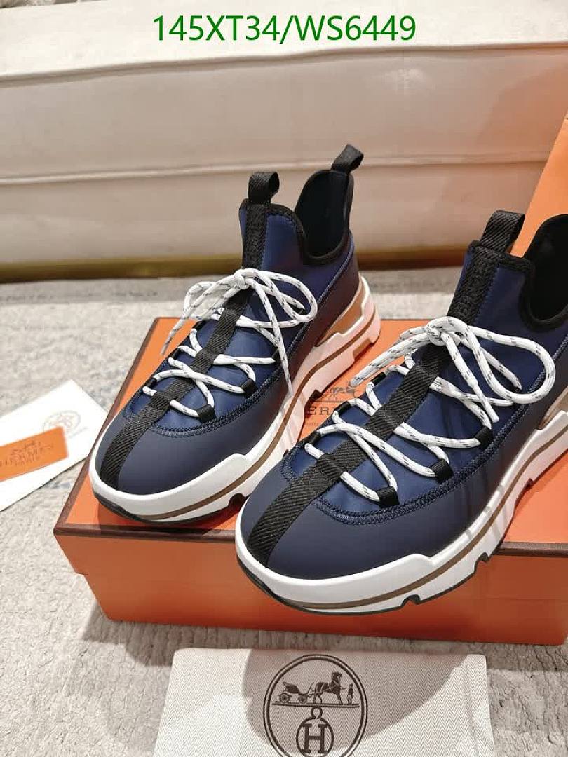 Hermes-Men shoes Code: WS6449 $: 145USD