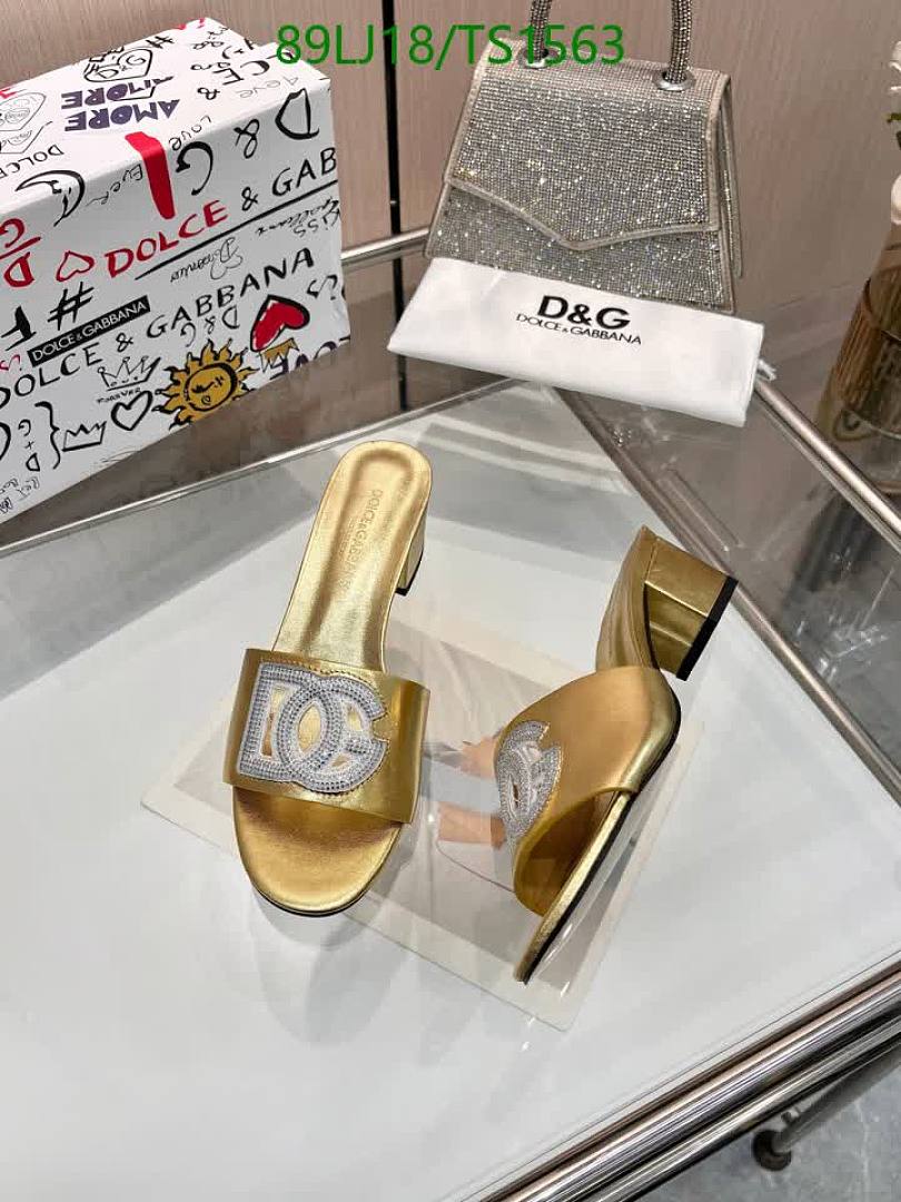 D&G-Women Shoes Code: TS1563 $: 89USD
