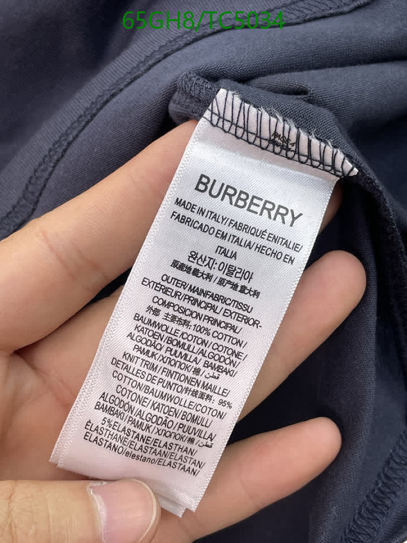 Burberry-Clothing Code: TC5034 $: 65USD