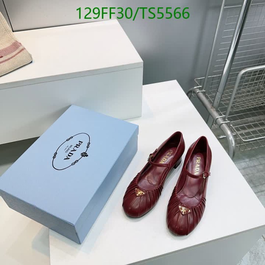 Prada-Women Shoes Code: TS5566 $: 129USD