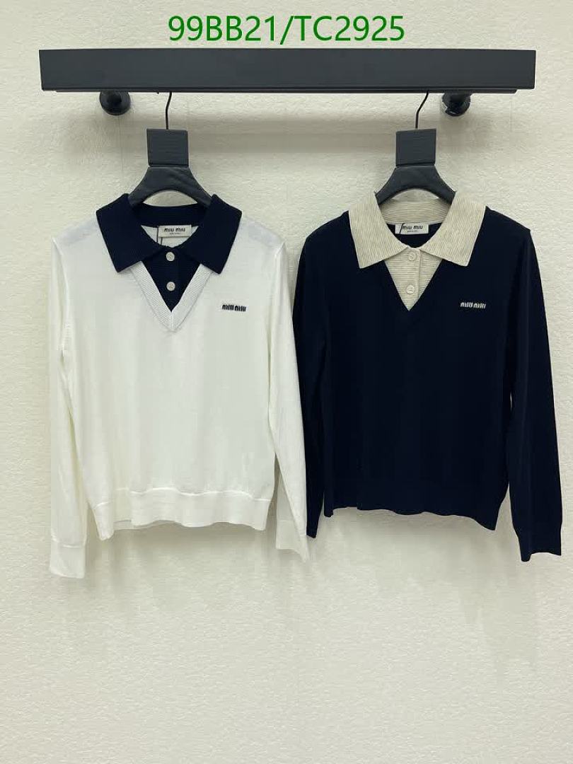 Miu Miu-Clothing Code: TC2925 $: 99USD