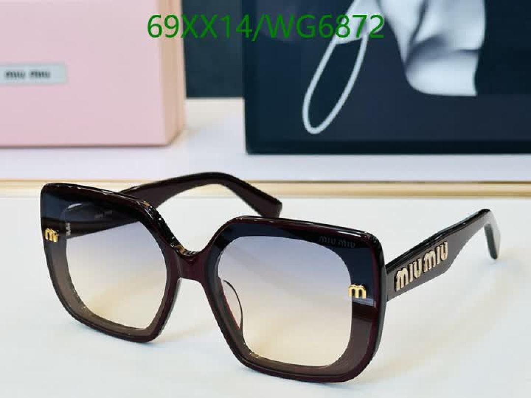 Miu Miu-Glasses Code: WG6872 $: 69USD