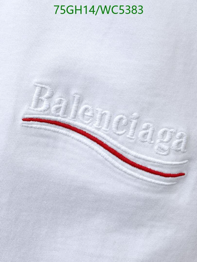 Balenciaga-Clothing Code: WC5383 $: 75USD