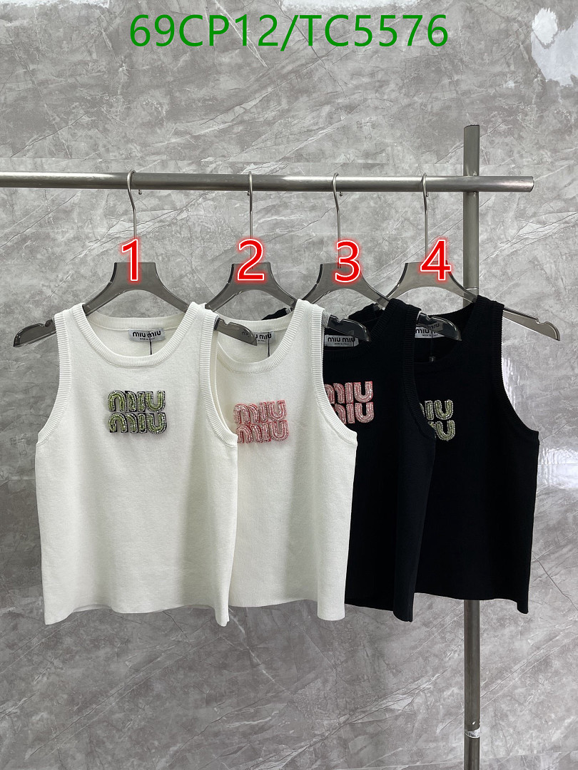 Miu Miu-Clothing Code: TC5576 $: 69USD