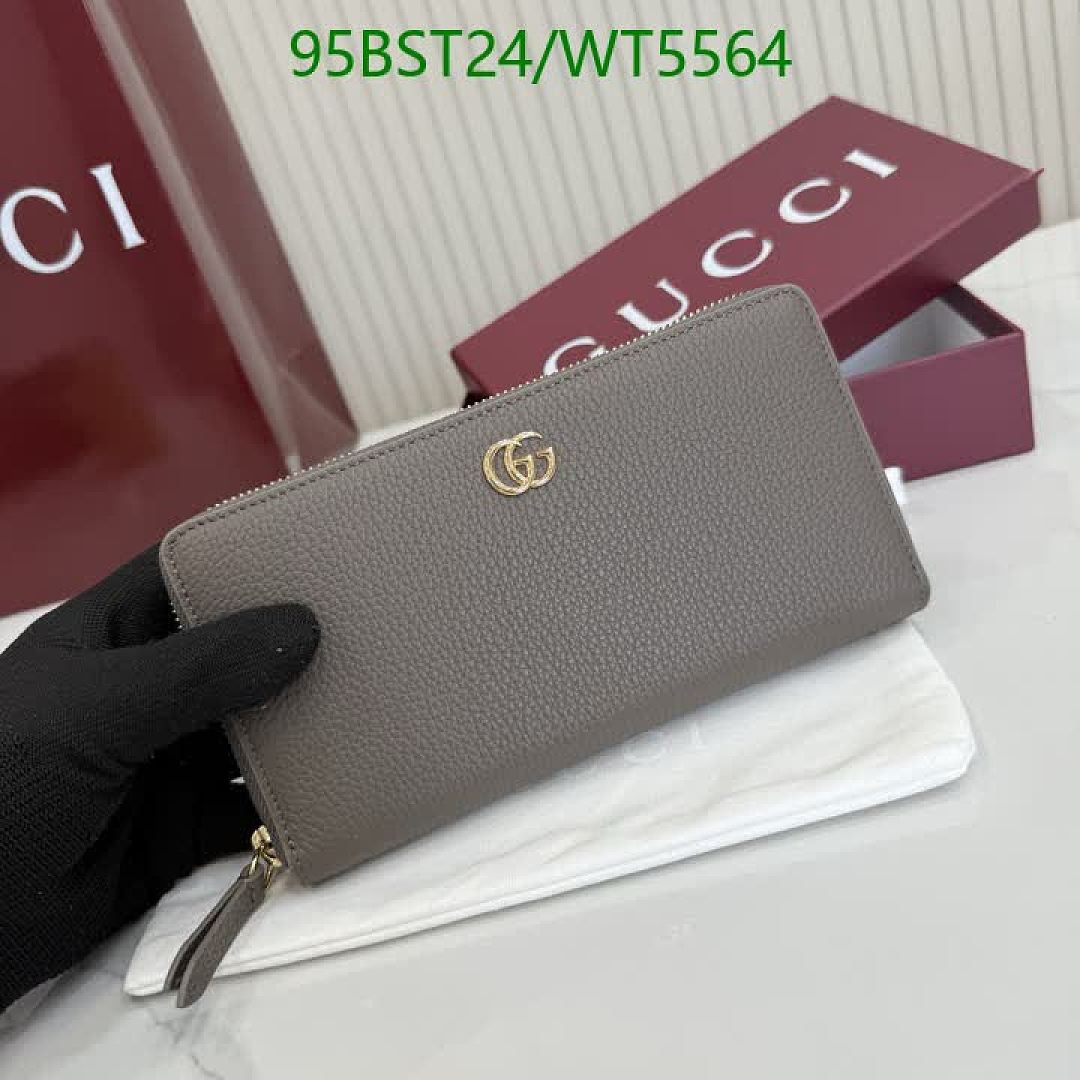 Gucci-Wallet Mirror Quality Code: WT5564 $: 95USD