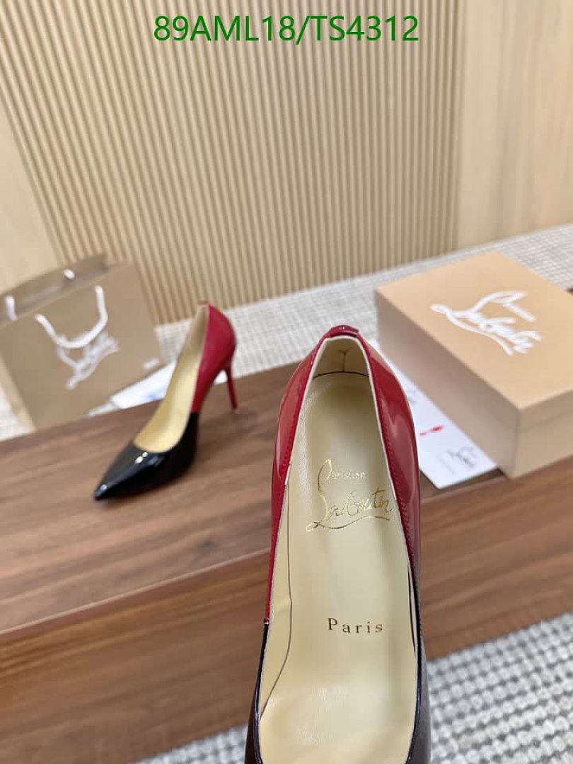 Christian Louboutin-Women Shoes Code: TS4312 $: 89USD
