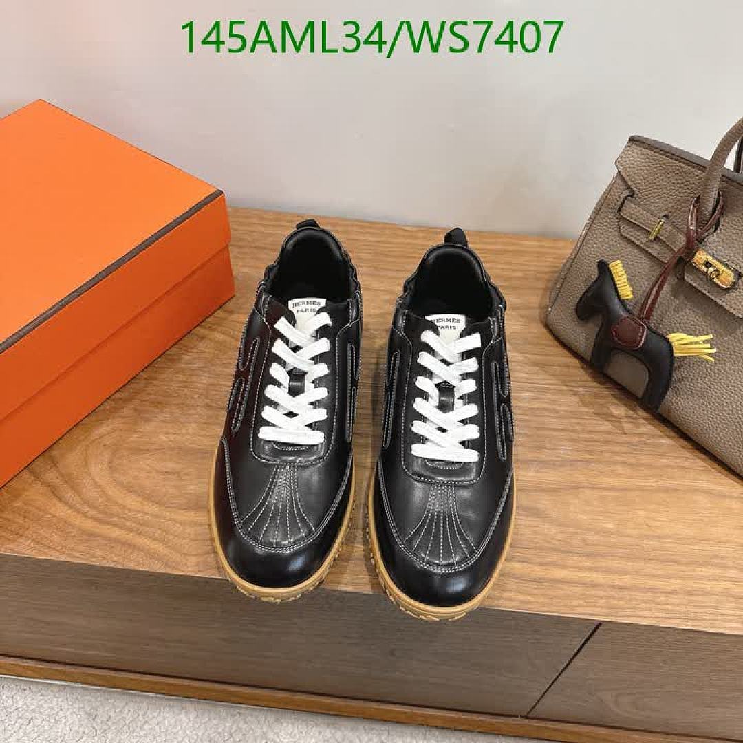 Hermes-Men shoes Code: WS7407 $: 145USD
