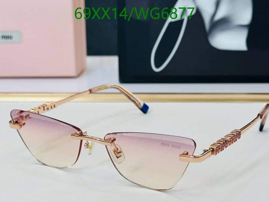 Miu Miu-Glasses Code: WG6877 $: 69USD
