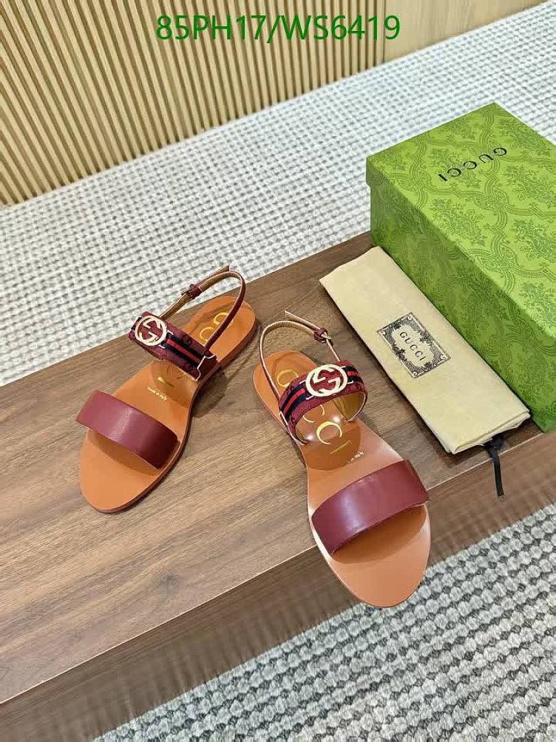 Gucci-Women Shoes Code: WS6419 $: 85USD