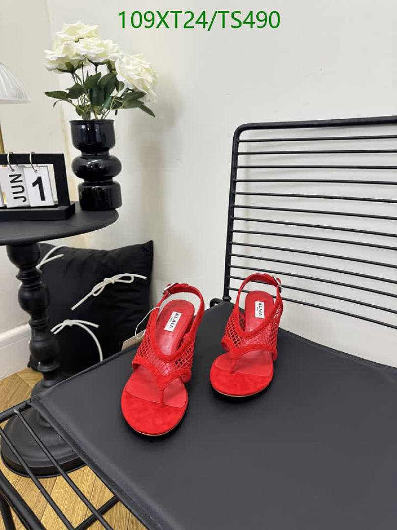 Alaia-Women Shoes Code: TS490 $: 109USD