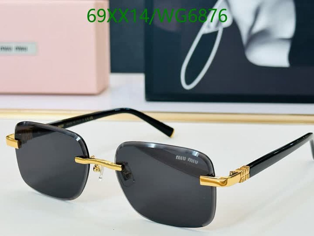 Miu Miu-Glasses Code: WG6876 $: 69USD