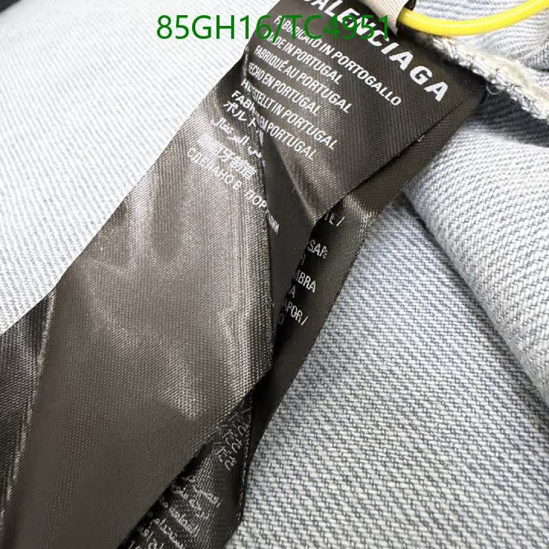 Balenciaga-Clothing Code: TC4951 $: 85USD