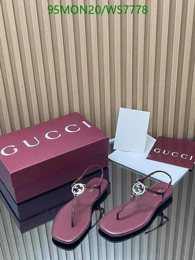 Gucci-Women Shoes Code: WS7778 $: 95USD