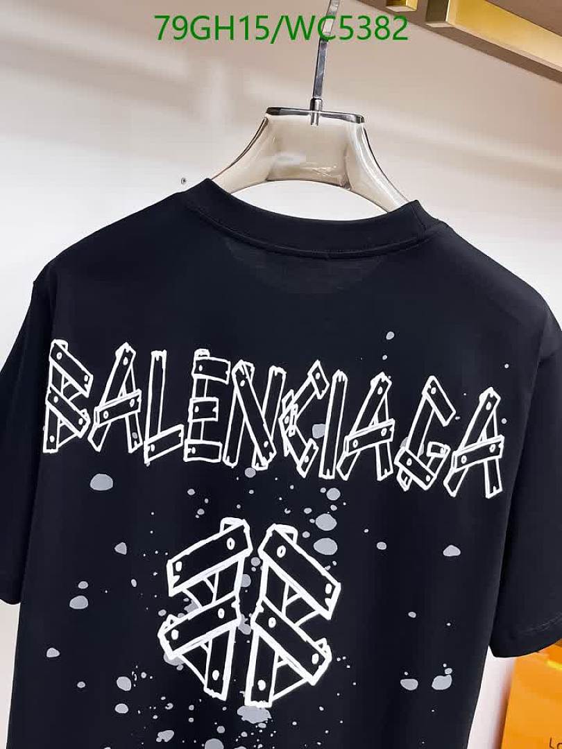 Balenciaga-Clothing Code: WC5382 $: 79USD
